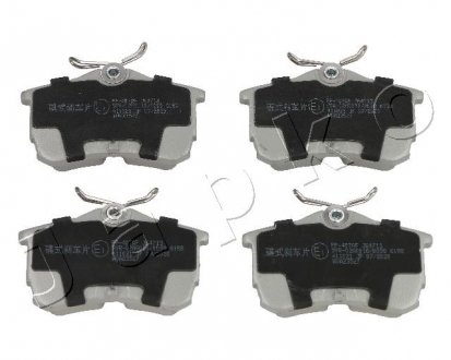 Колодки тормозные дисковые задние Honda Accord VI, VII 1.8-2.4 (97-08)/Kia Magentis II 2.0 CRDi (05-08) JAPKO 51407 (фото 1)