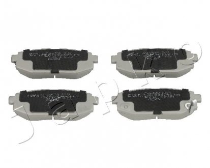 Колодки тормозные дисковые задние Subaru Tribeca 3.0, 3.6, Legacy V 2.5 GT (05-)/Toyota Gt 86 2.0 (12-) JAPKO 51705 (фото 1)