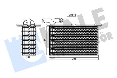 Интеркулер Audi A1, A3, Seat Altea, Altea Xl, Ibiza IV OTO RADYATOR Kale 354520