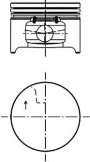 Поршень 0.50 Renault Logan/Sandero 1.4 i 04-> (80 mm) KOLBENSCHMIDT 40277620