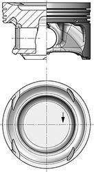 Поршень KOLBENSCHMIDT 40859600 (фото 1)