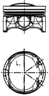 Поршень KOLBENSCHMIDT 41477600