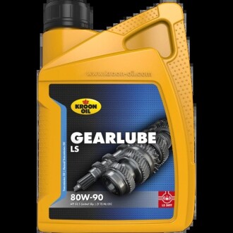 Масло трансмиссионное GEARLUBE LS 80W-90 1л KROON OIL 01214 (фото 1)