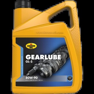 Олива трансмісійна GEARLUBE GL-5 80W-90 5л KROON OIL 01325