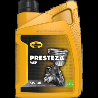 Масло моторное Presteza MSP 5W-30 (1 л) KROON OIL 33228