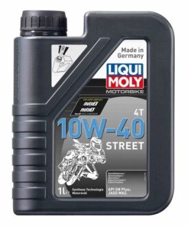 Олива для 4-тактних двигунів LIQUI MOLY 1521