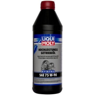 ОЛИВА ТРАНСМIСIЙНА HOCHLEISTUNGS-GETRIEBEOIL GL4+ (GL4/GL5) SAE 75W-90 1Л LIQUI MOLY 3979