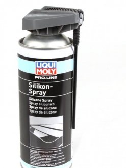 БЕЗБАРВНИЙ СИЛІКОНОВИЙ СПРЕЙ PRO-LINE SILIKON-SPRAY 0,4Л LIQUI MOLY 7389