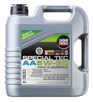 Олива моторна Special Tec AA 5W-30 4л LIQUI MOLY 7616