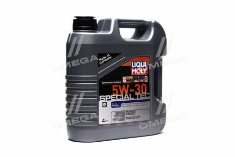 ОЛИВА МОТОРНА SPECIAL TEC LL 5W-30 4Л LIQUI MOLY 7654