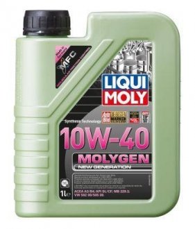   ОЛИВА МОТОРНА MOLYGEN NEW GENERATION 10W-40 1Л LIQUI MOLY 9955