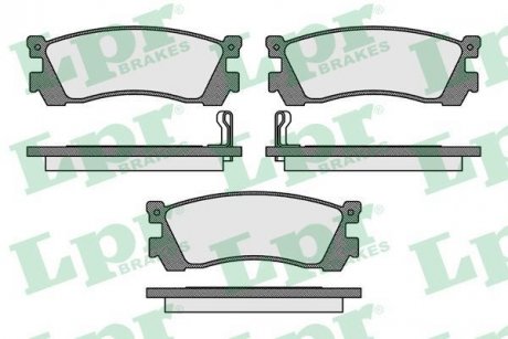 Колодки гальмівні LPR 05P038