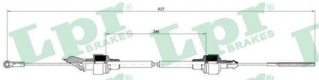 Трос зчеплення LPR C0108C