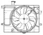 Электровентилятор охлаждения с кожухом CEED (12-)/ELANTRA (11-) LUZAR LFK 08X0 (фото 3)