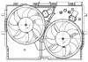 Электровентилятор охлаждения с кожухом (2 вент.) Fiat Ducato (06-) LUZAR LFK 1680 (фото 3)