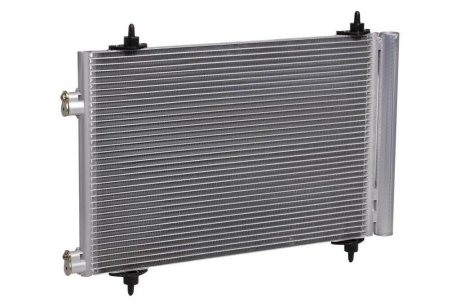 Радиатор кондиционера Citroen C4 1.4i / 1.6i / 2.0i (04-) с ресивером LUZAR LRAC 20GK
