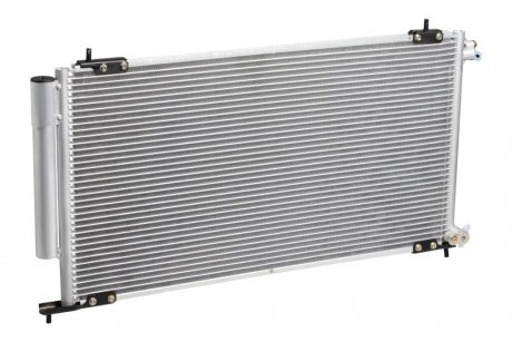 Радиатор кондиционера CRV 2.0/2.4 (02-) АКПП/МКПП с ресивером LUZAR LRAC 23NL