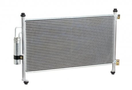Радиатор кондиционера Civic 1.3/1.8 (06-) АКПП/МКПП с ресивером LUZAR LRAC 23SA (фото 1)