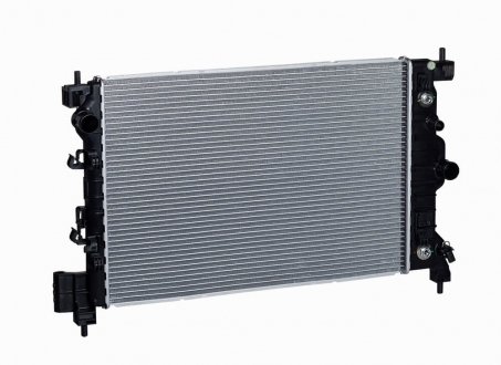 Радиатор охлаждения Авео T300(11-) (L=580) АКПП (б/с конд) (алюм-паяный) LUZAR LRc 05196