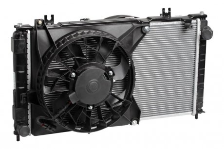 Радиатор охлаждения 2190 /2192 Гранта (+рад. кондиц+вентиляторы) МКПП А/С LUZAR LRK 0192 (фото 1)