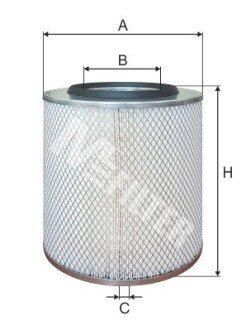 Фільтр повітряний M-FILTER A597