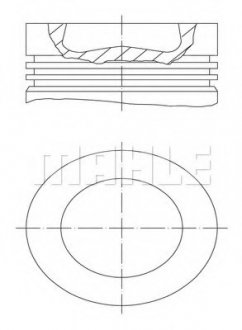 Поршень MAHLE / KNECHT 028 PI 00100 002