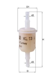 Фільтр палива MAHLE / KNECHT KL13