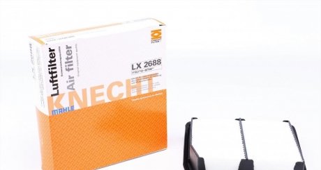 Повітряний фільтр MAHLE / KNECHT LX 2688