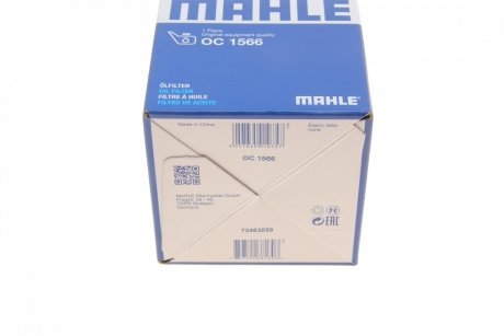 Масляный фильтр MAHLE / KNECHT OC 1566 (фото 1)