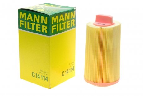 Фильтр воздушный C180/230 W203 M271 02-/E200 M271 W211 MANN C14114 (фото 1)