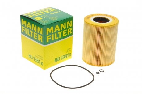 Масляний фільтр MANN HU1381X (фото 1)