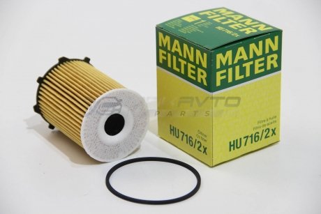 Масляный фильтр Ford Kuga 1.5d MANN HU716/2X (фото 1)