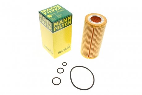 Фильтрующий элемент масляного фильтра MANN HU721/3X