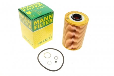 Фильтрующий элемент масляного фильтра MANN HU930/3X