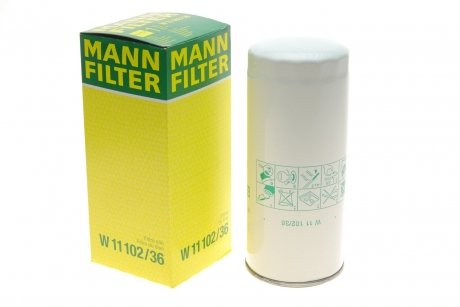 Масляний фільтр MANN W11102/36