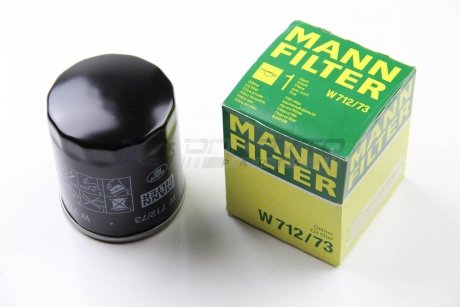 Фильтр масляный MANN W712/73 (фото 1)