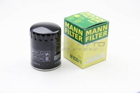 Фільтр масляний MANN W830/1