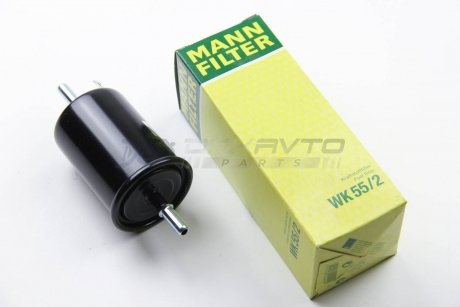 Фильтр топливный Chevrolet Aveo 1.2-1.6 03- MANN WK55/2