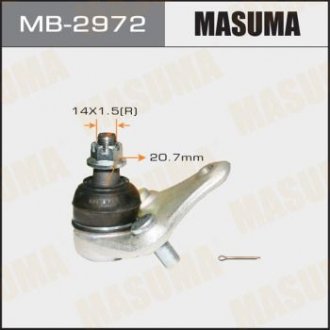 Опора шаровая передн нижн TOYOTA RAV4/ SXA1# MASUMA MB2972 (фото 1)