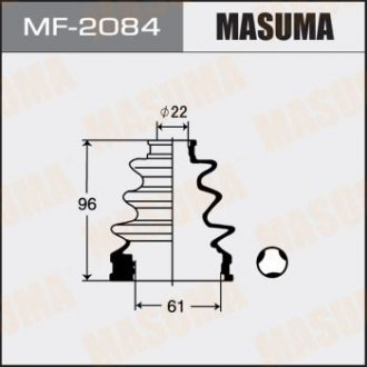 Пыльник ШРУСа внутреннего Toyota Auris (06-09), Corolla (00-06), Prius (09-11) MASUMA MF2084 (фото 1)