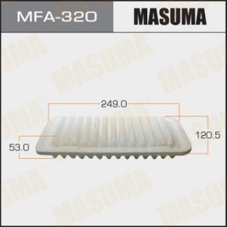 Фільтр повітряний A-197 (MFA-320) MASUMA MFA320