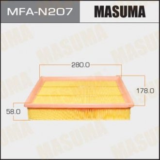 Фільтр повітряний (MFA-N207) MASUMA MFAN207