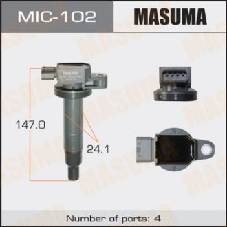 Котушка запалювання (MIC-102) MASUMA MIC102