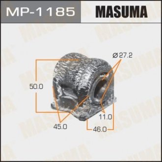 Втулка стабилизатора переднего Honda Crosstour (12-) (Кратно 2 шт) MASUMA MP1185 (фото 1)