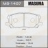 Колодки гальмівні передн Lexus RX 300, 330, 350 (04-08) (MS-1497) MASUMA MS1497 (фото 1)