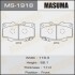 Колодка тормозная передняя Toyota Hilux (05-12) MASUMA MS1918 (фото 1)