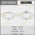 Колодки гальмівні задн Ford Focus (04-)/ Mazda 3 (03-), 5 (05-15) (MS-5903) MASUMA MS5903 (фото 1)