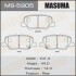 Колодка тормозная задняя Mazda 6 (12-16)/ Mitsubishi ASX (12-14), Outlander (12-) MASUMA MS5905 (фото 1)