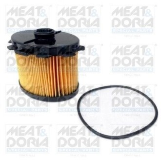 Фильтр топливный 1.9D 8V FIAT Scudo 95-07; PEUGEOT Partner 08-, 206 98-12, Partner 96-08 MEAT&DORIA 4240