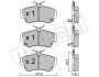 Комплект гальмівних колодок (дискових) Metelli 22-0521-0 (фото 1)